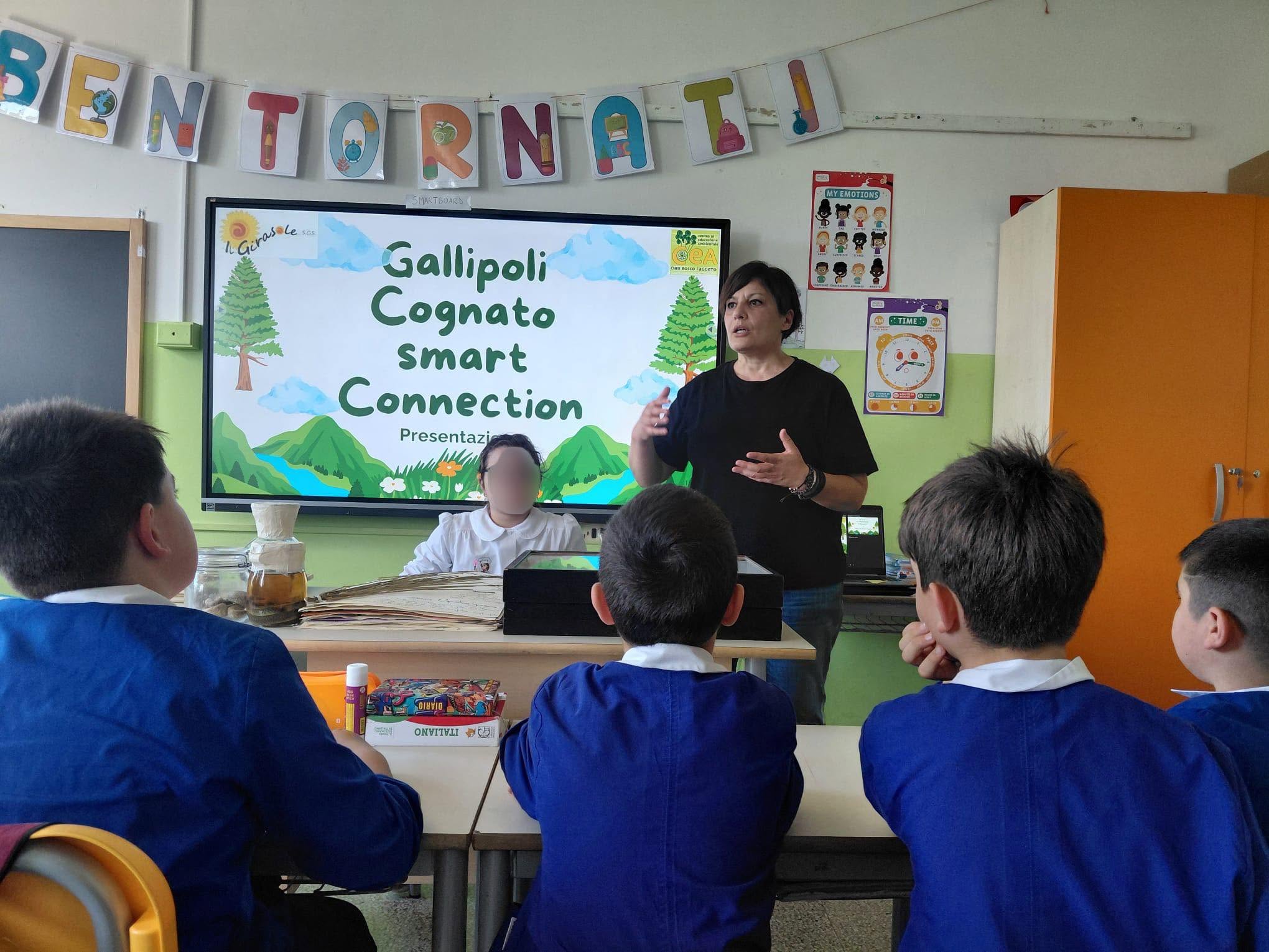 Presentazione del progetto Smart Connection in una scuola